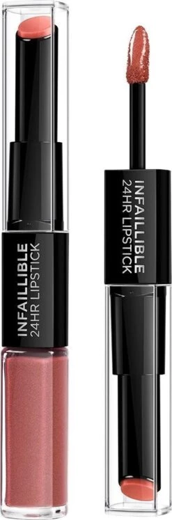 L’Oréal Paris Infallible Lippenstift - 312 Incessant Russet -Bekend Cosmetica Winkel 397x1200