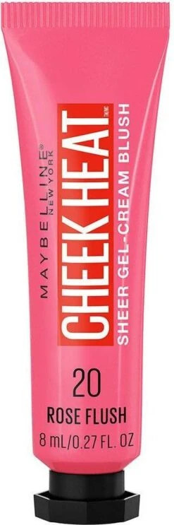 Maybelline Cheek Heat Cream Blush - 20 Rose Flash 14 Maybelline Cheek Heat Cream Blush - 20 Rose Flash -Bekend Cosmetica Winkel 399x1200 7