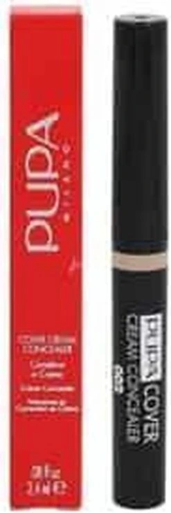 Pupa Milano - Cover Cream Concealer - 002 Beige -Bekend Cosmetica Winkel 400x1200 2