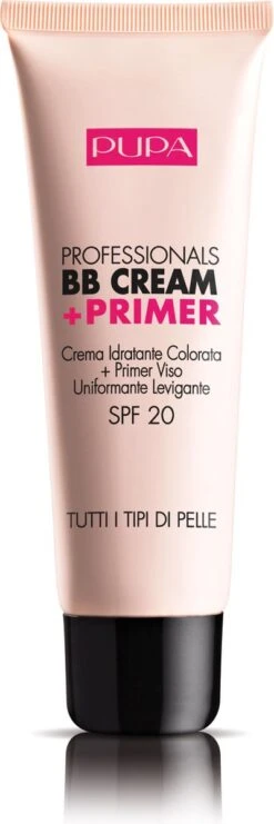 Pupa Milano Professionals BB Cream + Primer - 002 Sand -Bekend Cosmetica Winkel 400x1200 9