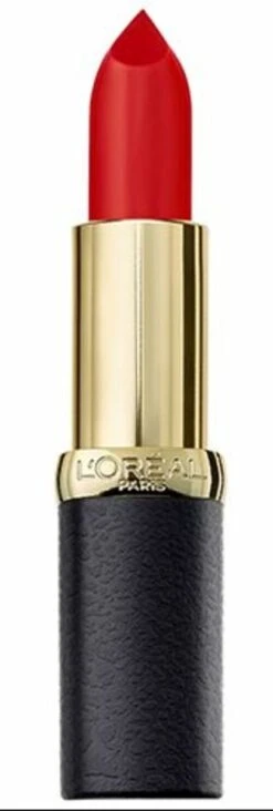 L'Oréal Paris Color Riche Matte Lippenstift - 344 Retro Red -Bekend Cosmetica Winkel 405x1200