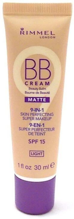 Rimmel London BB Cream 9-in-1 Matte Skin Perfecting Super Makeup - Light - BB Cream -Bekend Cosmetica Winkel 406x1200 6