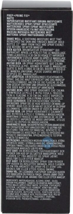 MAC Cosmetics Prep + Prime Fix+ Matte Primer - 100 Ml -Bekend Cosmetica Winkel 412x1200 6