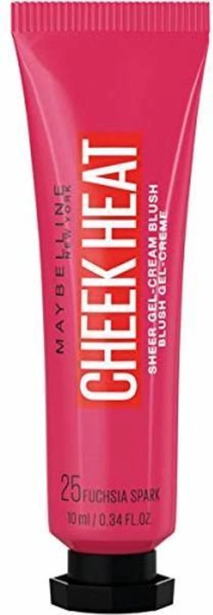 Maybelline Cheek Heat Cream Blush - 20 Rose Flash 5 Maybelline Cheek Heat Cream Blush - 20 Rose Flash - Afbeelding 3