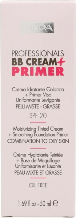 Pupa BB Cream + Primer For Combination To Oily Skin - 002 Sand -Bekend Cosmetica Winkel 420x1200 4