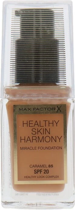 Max Factor Healthy Skin Harmony Foundation - 85 Caramel -Bekend Cosmetica Winkel 433x1200 12