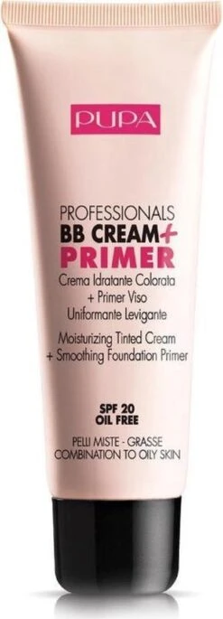 Pupa BB Cream + Primer For Combination To Oily Skin - 002 Sand -Bekend Cosmetica Winkel 433x1200 15