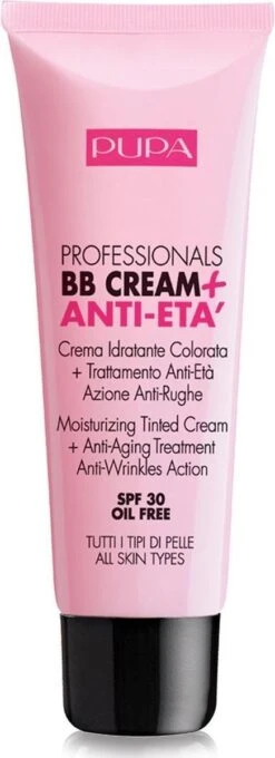 Pupa Milano Professionals BB Cream + Anti-Eta - 001 Nude -Bekend Cosmetica Winkel 436x1200 11