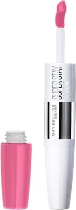 Maybelline SuperStay 24H - 130 Pinking Of You - Roze - Lippenstift -Bekend Cosmetica Winkel 436x1200