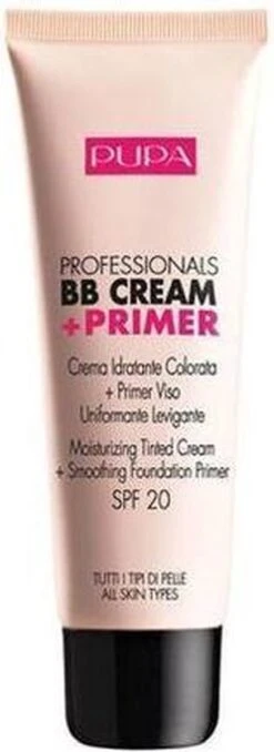 Pupa Milano Professionals BB Cream + Primer - Nude 001 -Bekend Cosmetica Winkel 437x1200 8