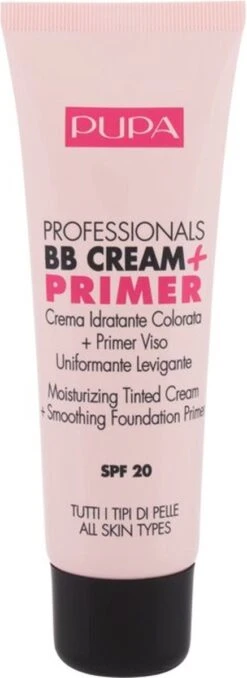 Pupa Milano Professionals BB Cream + Primer - Nude 001 -Bekend Cosmetica Winkel 437x1200 9