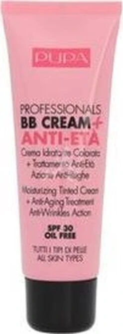 Pupa Milano Professionals BB Cream + Anti-Eta - 001 Nude -Bekend Cosmetica Winkel 442x1200 4