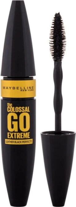 Maybelline Volum'Express Colossal Go Extreme! Leather Black Mascara - Zwart -Bekend Cosmetica Winkel 444x1200 3