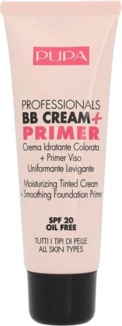 Pupa Milano Professionals BB Cream + Primer - 002 Sand -Bekend Cosmetica Winkel 449x1200 5