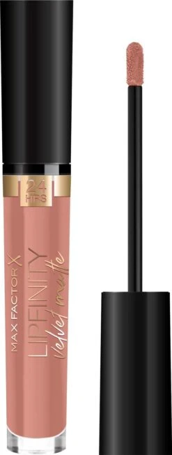 Max Factor Lipfinity Velvet Matte Lippenstift - 040 Luxe Nude Nude -Bekend Cosmetica Winkel 454x1200 1