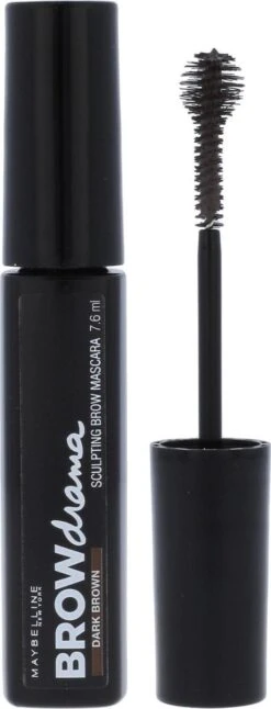 Maybelline Brow Drama Sculpting Wenkbrauw Mascara - Dark Brown -Bekend Cosmetica Winkel 459x1200 3