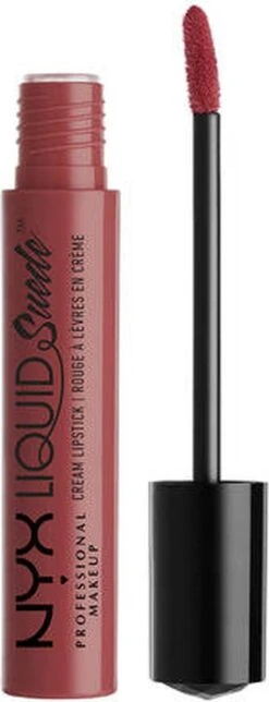 NYX PROFESSIONAL MAKEUP NYX Liquid Suede Cream Lipstick - Soft-Spoken 7 NYX PROFESSIONAL MAKEUP NYX Liquid Suede Cream Lipstick - Soft-Spoken -Bekend Cosmetica Winkel 460x1200 1