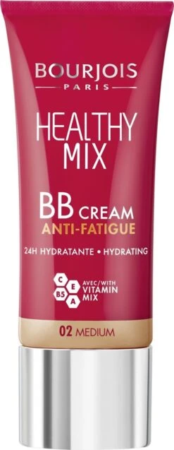 Bourjois Healthy Mix BB Cream Anti Fatigue - 02 Medium Beige -Bekend Cosmetica Winkel 465x1200 6