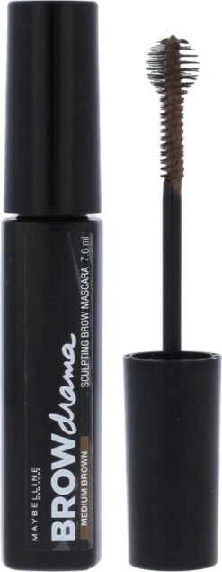 Maybelline Brow Drama - Medium Brown - Bruin - Wenkbrauwmascara -Bekend Cosmetica Winkel 467x1200 3