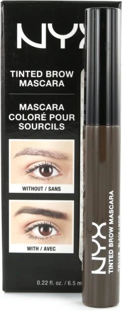 NYX Professional Makeup Tinted Brow Mascara - Black TBM05 - Wenkbrauw Mascara - 6,2 Gr -Bekend Cosmetica Winkel 470x1200 4