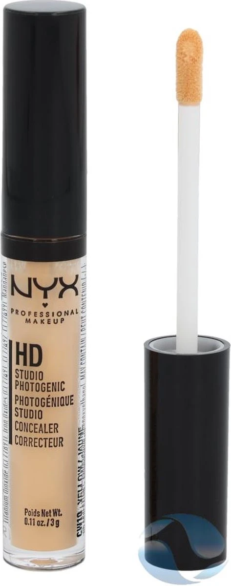 NYX Professional Makeup HD Photogenic Concealer Wand - Yellow CW10 - 3 Gr 9 NYX Professional Makeup HD Photogenic Concealer Wand - Yellow CW10 - 3 Gr - Afbeelding 7