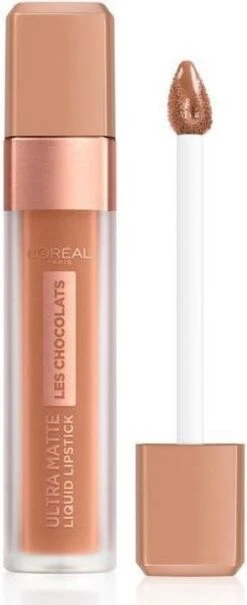 L’Oréal Paris Les Chocolats Ultra Matte Liquid Lippenstift - 860 Ginger Bomb -Bekend Cosmetica Winkel 490x1200