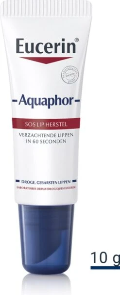 Eucerin Aquaphor SOS Lip Herstel - Lippenbalsem -Bekend Cosmetica Winkel 491x1200 1