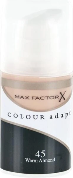 Max Factor Colour Adapt Foundation - 45 Warm Almond 11 Max Factor Colour Adapt Foundation - 45 Warm Almond -Bekend Cosmetica Winkel 495x1200 3