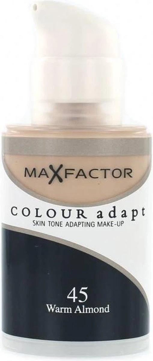 Max Factor Colour Adapt Foundation - 45 Warm Almond 3 Max Factor Colour Adapt Foundation - 45 Warm Almond