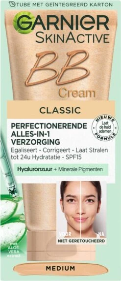 Garnier SkinActive BB Cream Classic Medium 5-in-1 Verzorging - 50 Ml -Bekend Cosmetica Winkel 519x1200 9