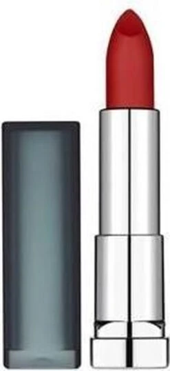 Maybelline Color Sensational - 965 Siren In Scarlett - Matte Rood - Lippenstift -Bekend Cosmetica Winkel 551x1200 1