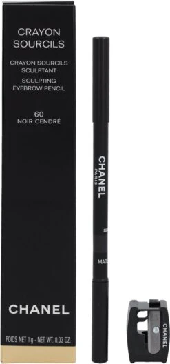 Chanel Crayon Sourcils Wenbrauwpotlood - 66 Noir Cendre - Zwart -Bekend Cosmetica Winkel 561x1200 2