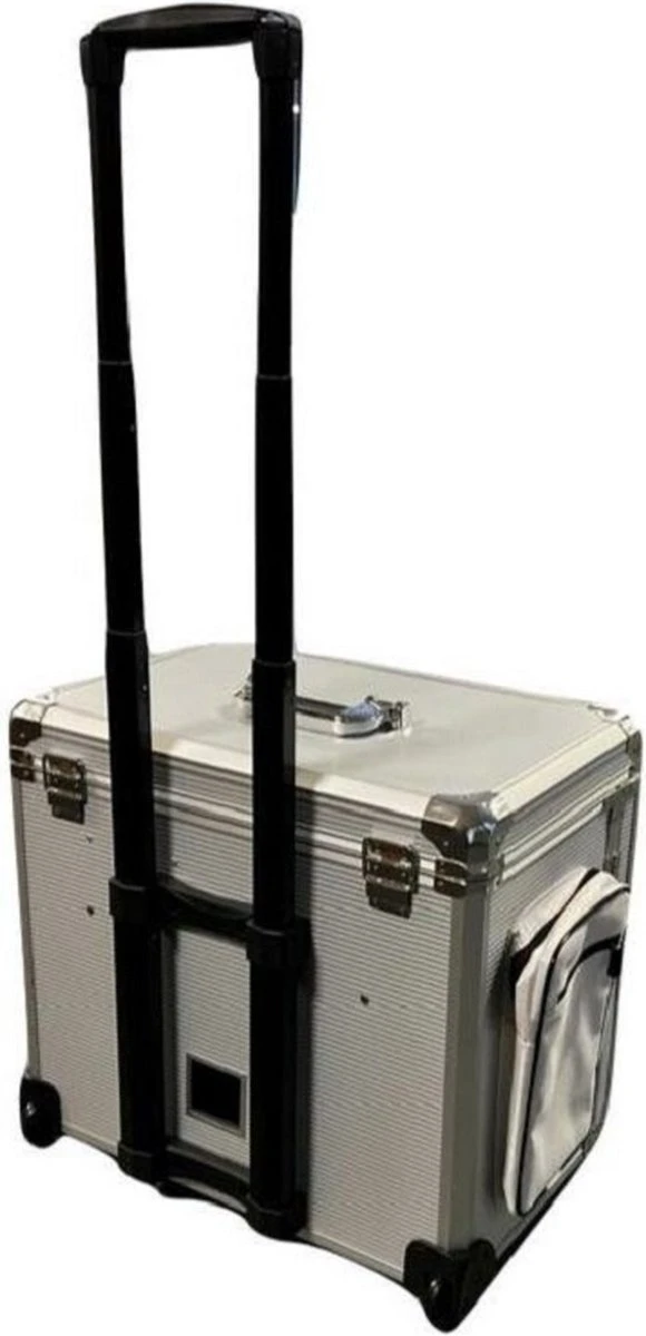 Pedicure Koffer / Trolley - Professional Pedicure Cas- Zilver Streepmotief 6 Pedicure Koffer / Trolley - Professional Pedicure Cas- Zilver Streepmotief - Afbeelding 4