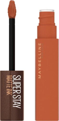 Maybelline SuperStay Matte Ink Lipstick Coffee Collection Limited Edition - 265 Caramel Collector - Nude Lippenstift - 5 Ml -Bekend Cosmetica Winkel 585x1200