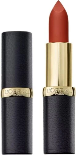 L'Oréal Paris Color Riche Matte Lippenstift - 655 Copper Clutch -Bekend Cosmetica Winkel 588x1200 3