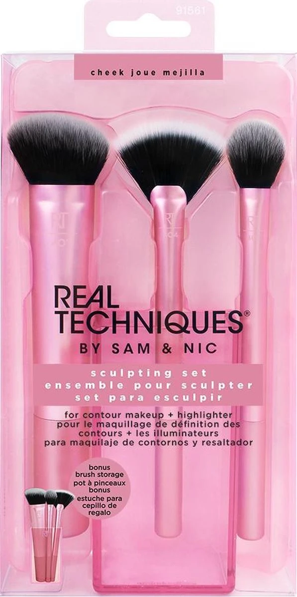 Real Techniques Sculpting Set - Make-up Kwastenset 5 Real Techniques Sculpting Set - Make-up Kwastenset - Afbeelding 3