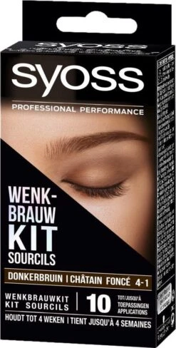SYOSS Wenkbrauwverf 4-1 Donkerbruin - 1 Stuk 9 SYOSS Wenkbrauwverf 4-1 Donkerbruin - 1 Stuk -Bekend Cosmetica Winkel 608x1200 5