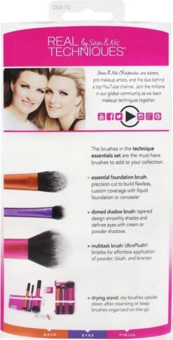 Real Techniques Essentials Set - 3 Delig - Make-up Kwastenset -Bekend Cosmetica Winkel 610x1200 6