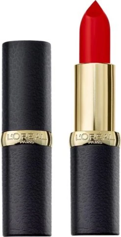 L'Oréal Paris Color Riche Matte Lippenstift - 344 Retro Red -Bekend Cosmetica Winkel 612x1200 1