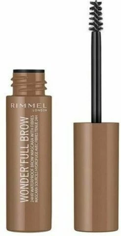 Rimmel London Wonder'full 24 Hour Brow Mascara - Wenkbrauwgel - 003 Dark Brown -Bekend Cosmetica Winkel 618x1200