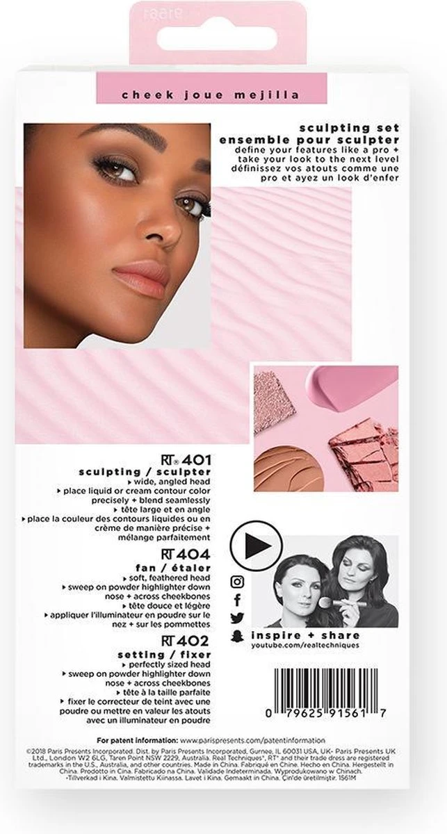 Real Techniques Sculpting Set - Make-up Kwastenset 7 Real Techniques Sculpting Set - Make-up Kwastenset - Afbeelding 5