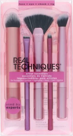 Make-up Borstel Set Artist Essentials Real Techniques (5 Pcs) -Bekend Cosmetica Winkel 649x1200 1