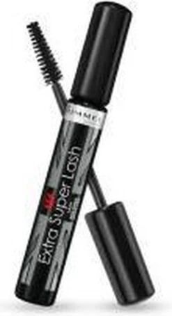 Rimmel London Extra Super Lash Mascara - 001 Black -Bekend Cosmetica Winkel 653x1200 1