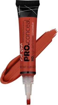 L.A. Girl - HD Pro Concealer - GC990 - Orange - Corrector - Oranje - Medium Tot Donkere Huid - Cruelty Free - 8 G -Bekend Cosmetica Winkel 666x1200 1