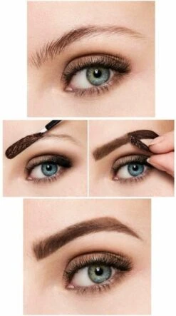 Maybelline Tattoo Brow Peel-Off Wenkbrauwgel - 3 Dark Brown - Bruin -Bekend Cosmetica Winkel 669x1200 6