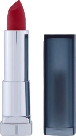 Maybelline Color Sensational - 965 Siren In Scarlett - Matte Rood - Lippenstift -Bekend Cosmetica Winkel 670x1200 1