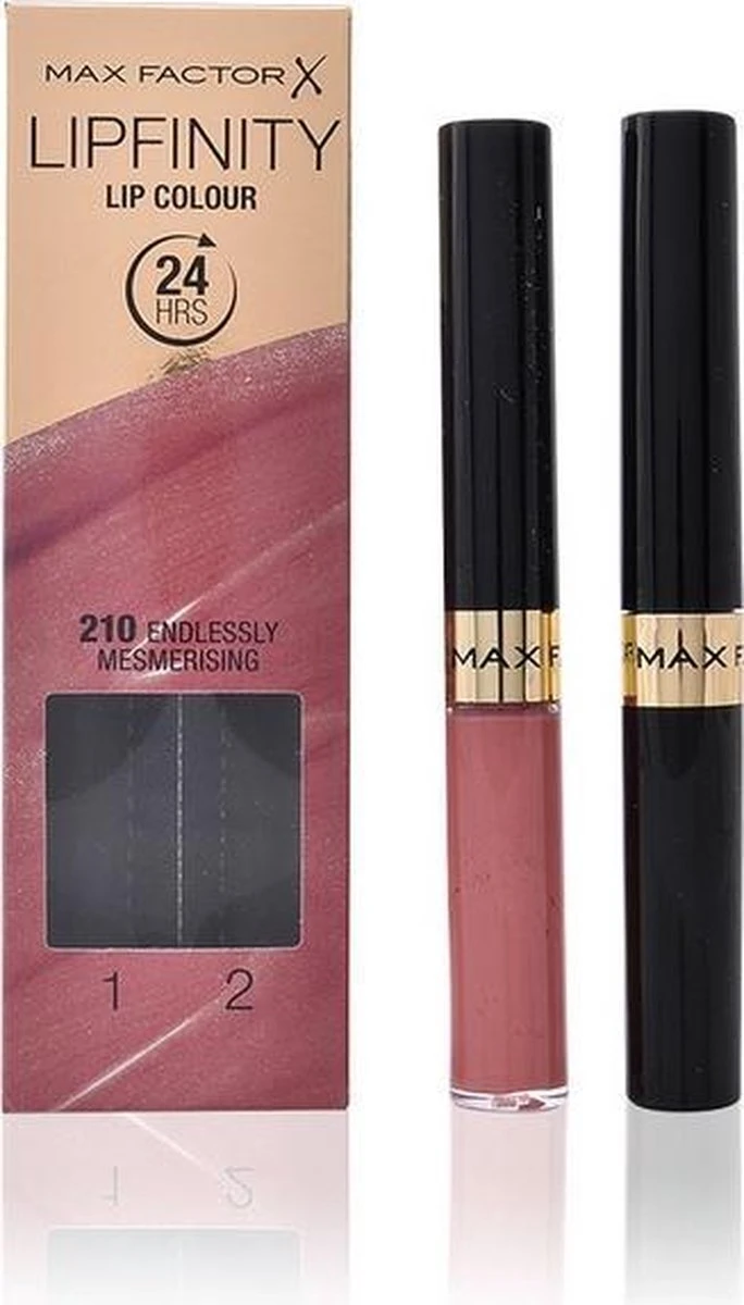 Max Factor Lipfinity 24HR Lip Colour Lipgloss - 210 Endless Mesmerizing 4 Max Factor Lipfinity 24HR Lip Colour Lipgloss - 210 Endless Mesmerizing - Afbeelding 2