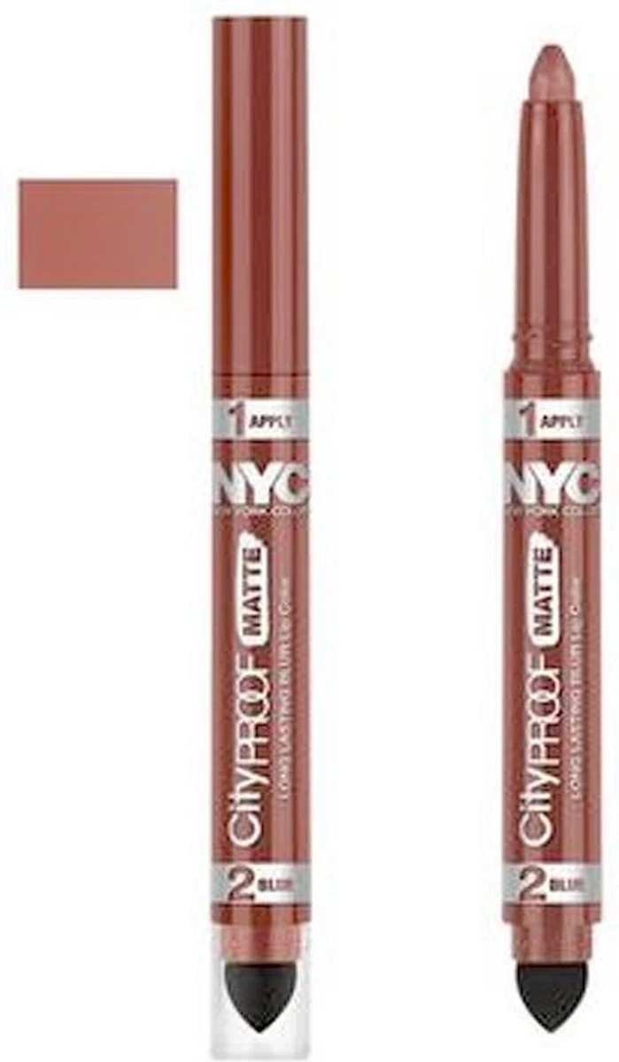 Catrice NYC City Proof Matte Lipstick 100 Nude York Style 3 Catrice NYC City Proof Matte Lipstick 100 Nude York Style