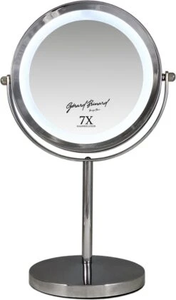 Metalen Verlichte Make-up LED Spiegel Dubbelzijdig 17,5CMØ 7x Vergroting 7 Metalen Verlichte Make-up LED Spiegel Dubbelzijdig 17,5CMØ 7x Vergroting -Bekend Cosmetica Winkel 704x1200 9