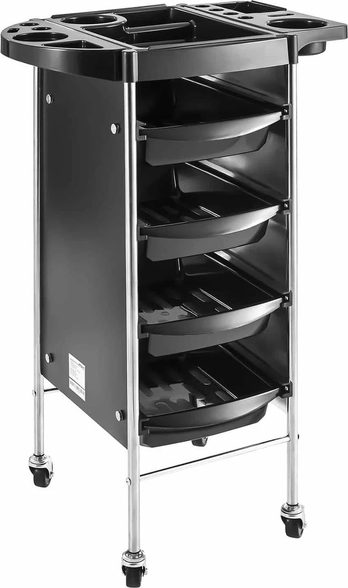 Physa Kapsalon - Trolley Met 4 Laden 7 Physa Kapsalon - Trolley Met 4 Laden - Afbeelding 5